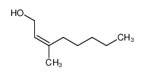 30804-78-5 spectrum, (Z)-3-methyl-2-octen-1-ol