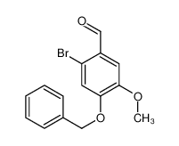 2-bromo-5-methoxy-4-phenylmethoxybenzaldehyde 40705-22-4