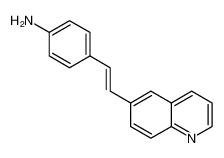 54-82-0 4-[(E)-2-quinolin-6-ylethenyl]aniline