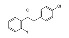 2-(4-chlorophenyl)-1-(2-iodophenyl)ethanone 898784-06-0