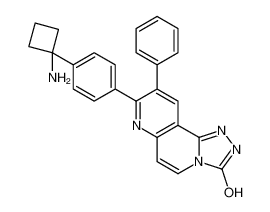 8-[4-(1-氨基环丁基)苯基]-9-苯基-1,2,4-噻唑并[3,4-f][1,6]萘啶-3(2H)-酮