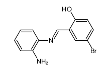 2-[(2-amino-phenylimino)-methyl]-4-bromo-phenol 51800-88-5