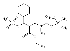 111509-90-1 structure, C19H35NO7S