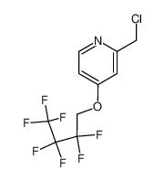 132969-10-9 structure, C10H7ClF7NO