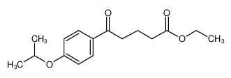 ethyl 5-oxo-5-(4-propan-2-yloxyphenyl)pentanoate 898757-71-6