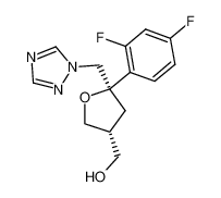 2,5-脱水-1,3,4-三脱氧-2-C-(2,4-二氟苯基)-4-(羟甲基)-1-(1H-1,2,4-三唑-1-基)-D-苏式-戊糖醇