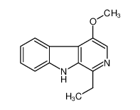 Crenatine; 1-乙基-4-甲氧基-9H-吡啶并[3,4-b]吲哚