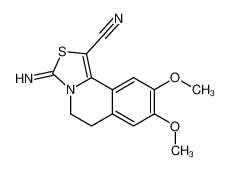 3-imino-8,9-dimethoxy-5,6-dihydro-[1,3]thiazolo[4,3-a]isoquinoline-1-carbonitrile 55393-37-8