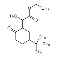 ethyl 2-(5-tert-butyl-2-oxocyclohexyl)propanoate 94022-65-8