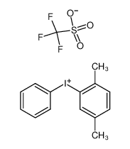 144930-49-4 structure, C15H14F3IO3S