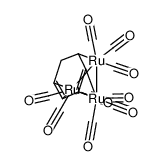 128363-70-2 structure, C15H5O9Ru3