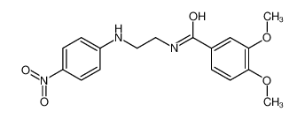 3,4-dimethoxy-N-[2-(4-nitroanilino)ethyl]benzamide 6121-59-1