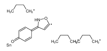 141993-06-8 4-(5-tributylstannyl-1,2-oxazol-3-ylidene)cyclohexa-2,5-dien-1-one