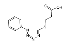 3-[(1-苯基-1H-四唑-5-基)硫代]丙酸