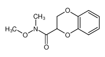 N-甲氧基-N-甲基-2,3-二氢苯并[b][1,4]二噁英e-2-羧酰胺