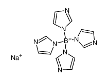 68146-65-6 structure, C12H12BN8Na