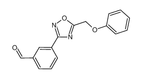 3-[5-(Phenoxymethyl)-1,2,4-oxadiazol-3-yl]-benzaldehyde 1119450-79-1