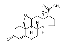 1913-28-6 structure, C21H28O3