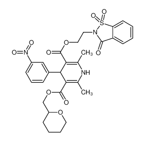 136941-85-0 structure, C30H31N3O10S