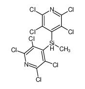 2,3,5,6,2',3',5',6'-octachloro-4,4'-methylsilanediyl-bis-pyridine 54058-09-2