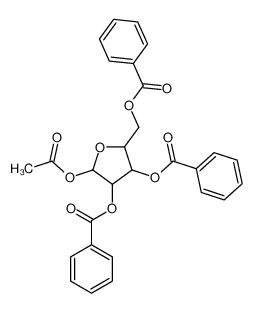 1-乙酰氧基-2,3,5-三苯甲酰氧基-β-L-呋喃核糖