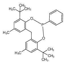 110107-24-9 structure, C29H35O2P
