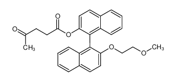 142114-63-4 spectrum, (R)-2'-(2-Methoxyethoxy)-1,1'-binaphthalen-2-yl 4-oxopentanoate