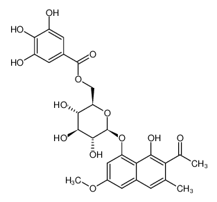 1450905-56-2 structure, C27H28O13