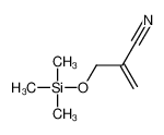 2-(trimethylsilyloxymethyl)prop-2-enenitrile 65653-75-0