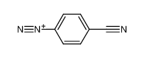 19262-72-7 structure, C7H4N3+