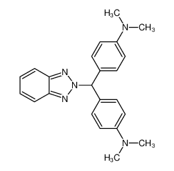 132870-24-7 N-2-<Bis-(4-dimethylaminophenyl)methyl>benzotriazole