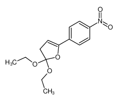 14308-34-0 2,2-diethoxy-5-(4-nitro-phenyl)-2,3-dihydro-furan