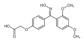 1214993-52-8 spectrum, 4-(1-Oximino-2',4'-dimethoxybenzyl)phenoxyacetic acid