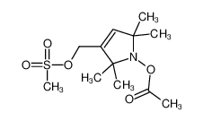 [2,2,5,5-tetramethyl-3-(methylsulfonyloxymethyl)pyrrol-1-yl] acetate 887352-13-8