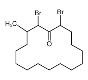 31446-80-7 structure, C17H30Br2O