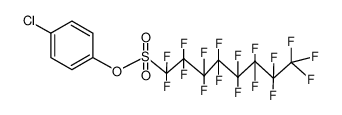 17763-83-6 structure, C14H4ClF17O3S