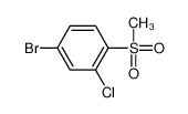 4-bromo-2-chloro-1-methylsulfonylbenzene 648905-09-3