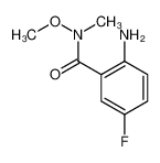 880875-39-8 2-Amino-5-fluoro-N-methoxy-N-methylbenzamide