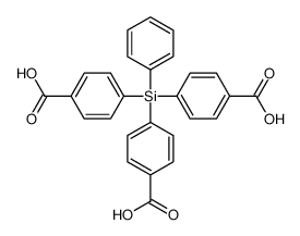 4-[bis(4-carboxyphenyl)-phenylsilyl]benzoic acid 61414-17-3