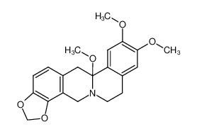 100176-56-5 spectrum, 6a,8,9-trimethoxy-6,11,12,14-tetrahydro-6aH-[1,3]dioxolo[4,5-h]isoquino[2,1-b]isoquinoline