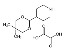 4-(5,5-二甲基-1,3-二噁烷)哌啶草酸盐