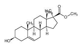 25352-87-8 spectrum, (17S)-3β-hydroxy-21(20=]17)-abeo-pregnen-(5)-oic acid-(20)-methyl ester