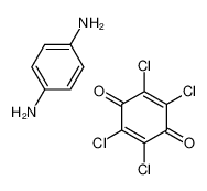 benzene-1,4-diamine,2,3,5,6-tetrachlorocyclohexa-2,5-diene-1,4-dione 5976-49-8