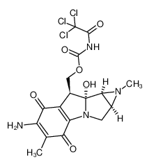 105551-82-4 spectrum, 9-epi-10-O-decarbamoyl-10-O-[(trichloroacetyl)carbamoyl]mitomycin D