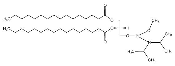 496808-59-4 (2R)-3-(((diisopropylamino)(methoxy)phosphanyl)oxy)propane-1,2-diyl dipalmitate