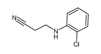 3-[(2-Chlorophenyl)Amino]Propanenitrile 94-89-3