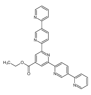 2,2':6',2'':6'',2''':6''',2''''-QUINQUEPYRIDINE-4''-CARBOXYLIC ACID ETHYL ESTER; 883107-53-7