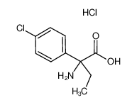 (RS)-2-amino-2-(4-chlorophenyl)butyric acid hydrochloride 1043500-08-8