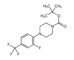 847547-01-7 tert-butyl 4-[2-fluoro-4-(trifluoromethyl)phenyl]piperazine-1-carboxylate