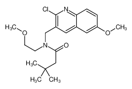 606103-25-7 structure, C20H27ClN2O3